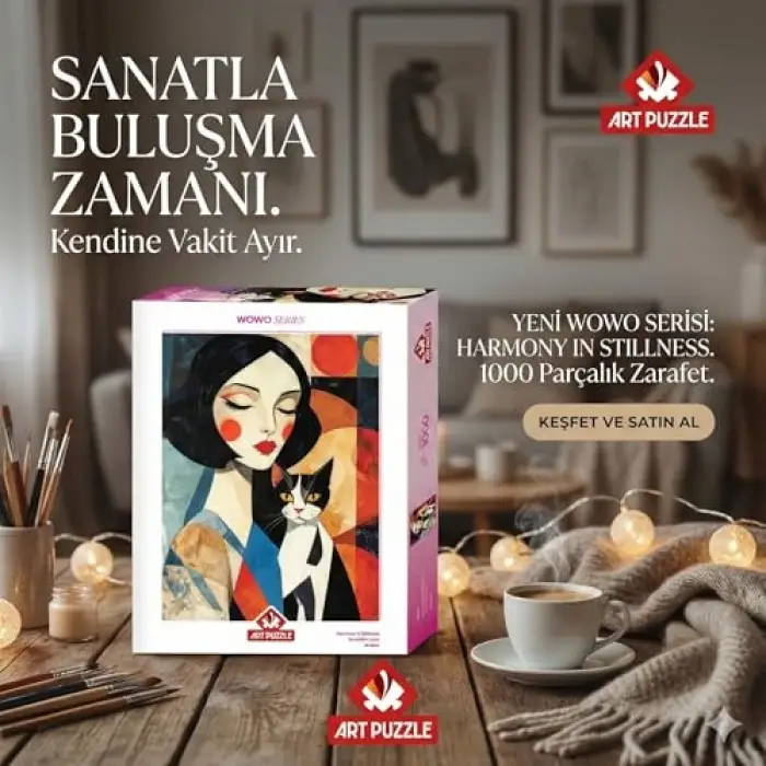 Sessizlikte Uyum 1000 Parça Puzzle