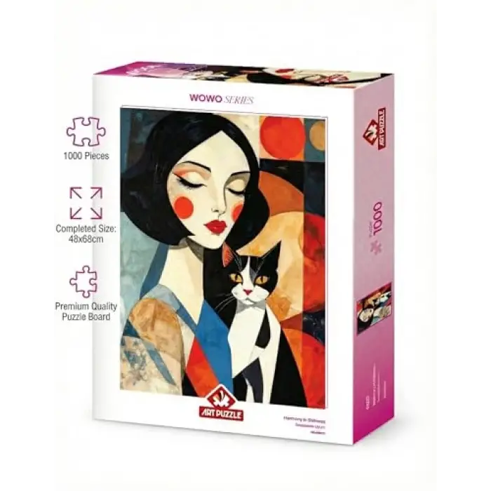 Sessizlikte Uyum 1000 Parça Puzzle