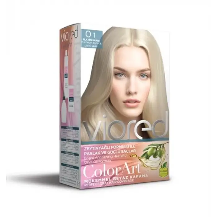 Set Saç Boyası 0.1 Platin Sarısı