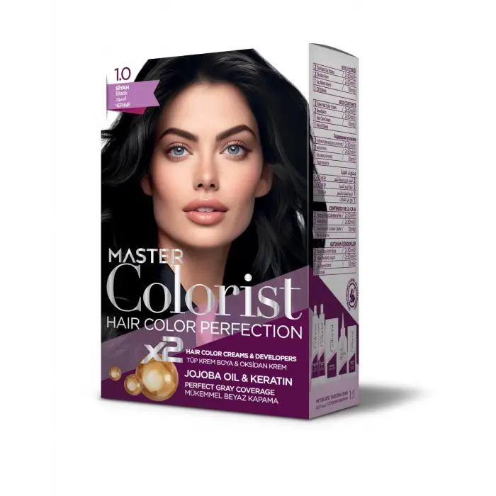 Set Saç Boyası 1.0 Siyah