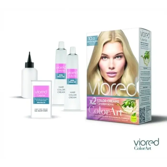Set Saç Boyası 10.0 Açık Sarı