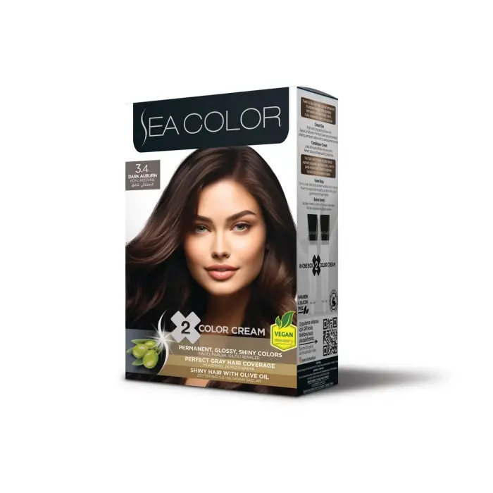 Set Saç Boyası 3.4 Koyu Kestane