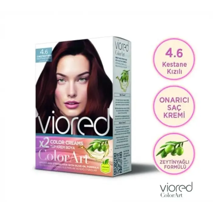 Set Saç Boyası 4.6 Kestane Kızılı