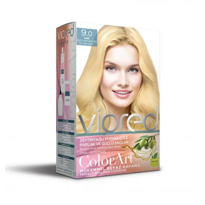 Set Saç Boyası 9.0 Sarı