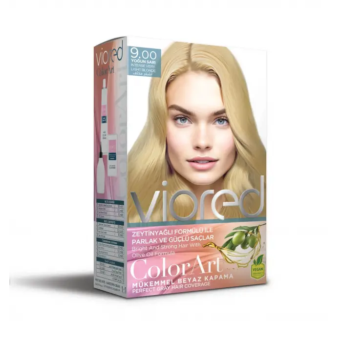 Set Saç Boyası 9.00 Yoğun Sarı