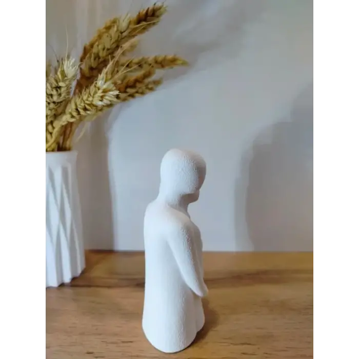 Sevgi temalı soyut dekoratif heykel