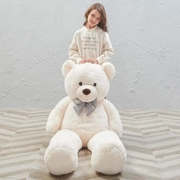 Sevgiliye Özel 140 cm Papyonlu Pelüş Ayıcık