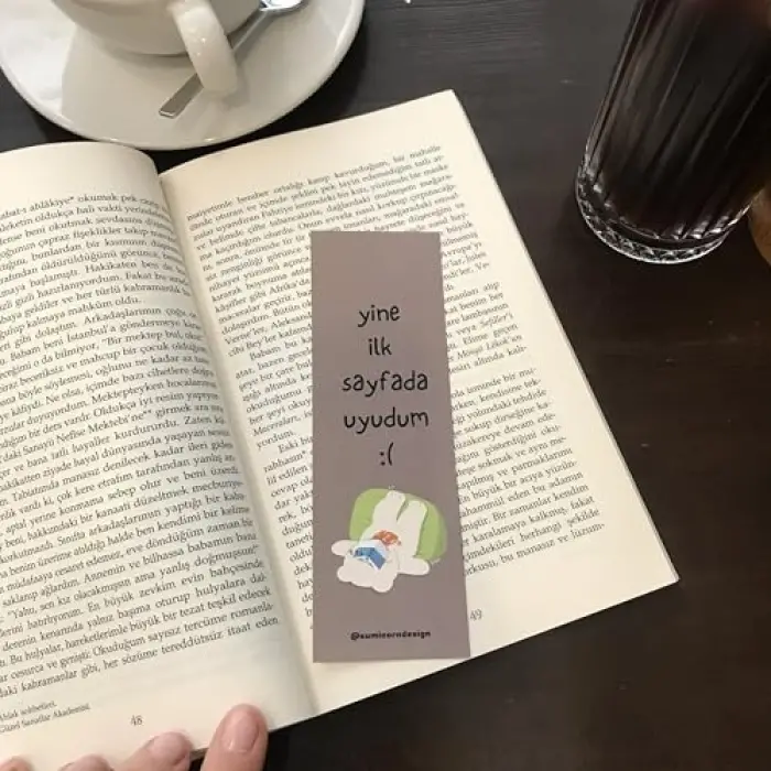 Sevimli Kawaii Kitap Ayraçları, 4lü Set
