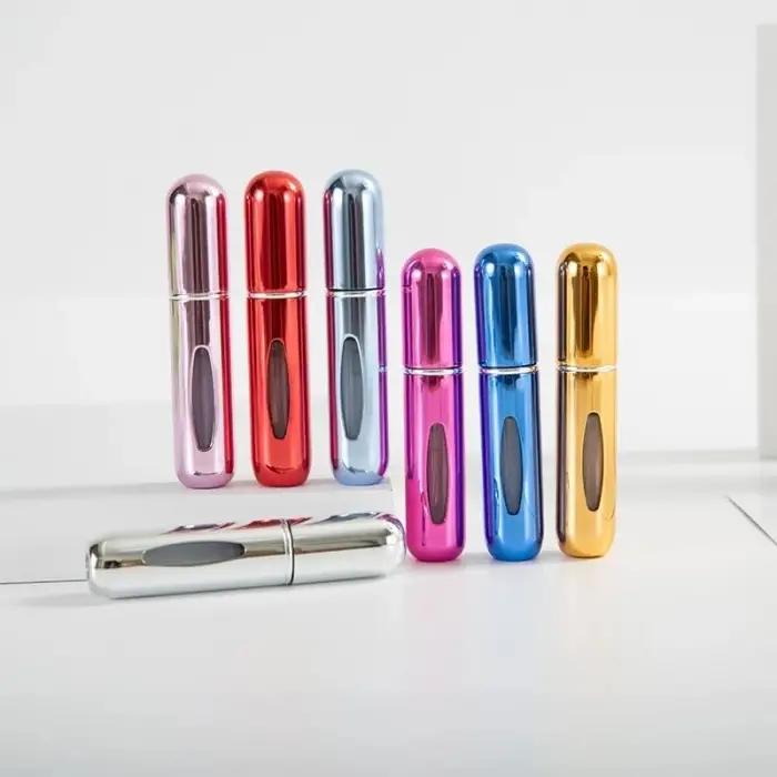 Seyahat Parfüm Şişesi Doldurulabilir Mini Cep Parfüm Şişesi Atomizer (2 Adet