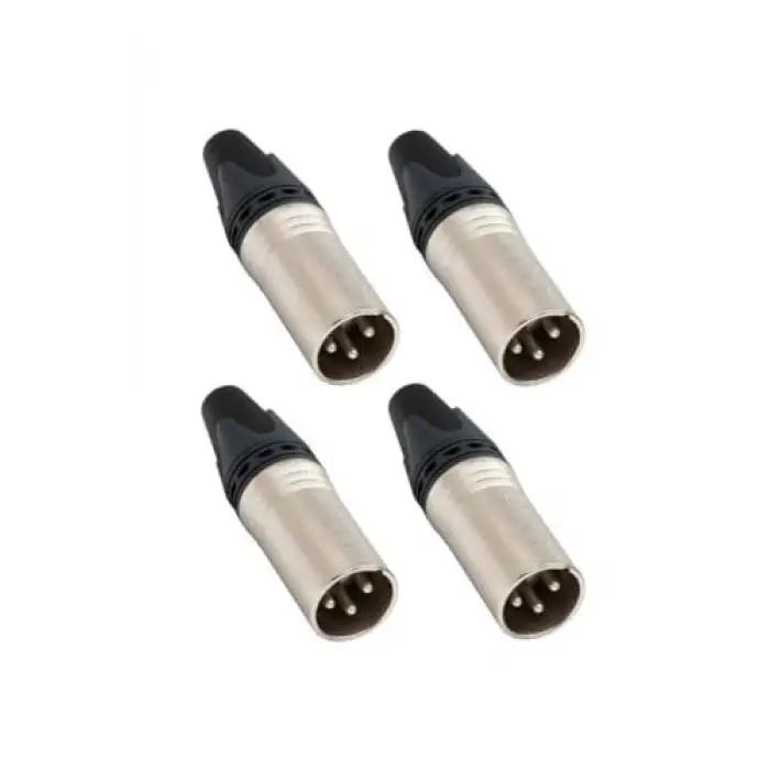 SFC-M11-4X 3 Pinli XLR Konnektör (4 ADET)