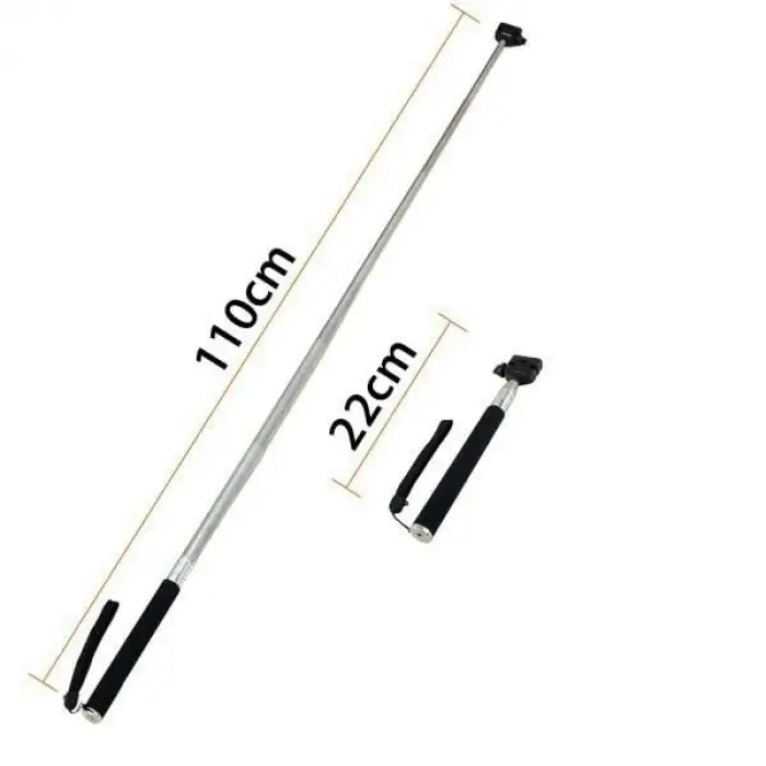 SG-01 Siyah Monopod Selfie Çubuğu