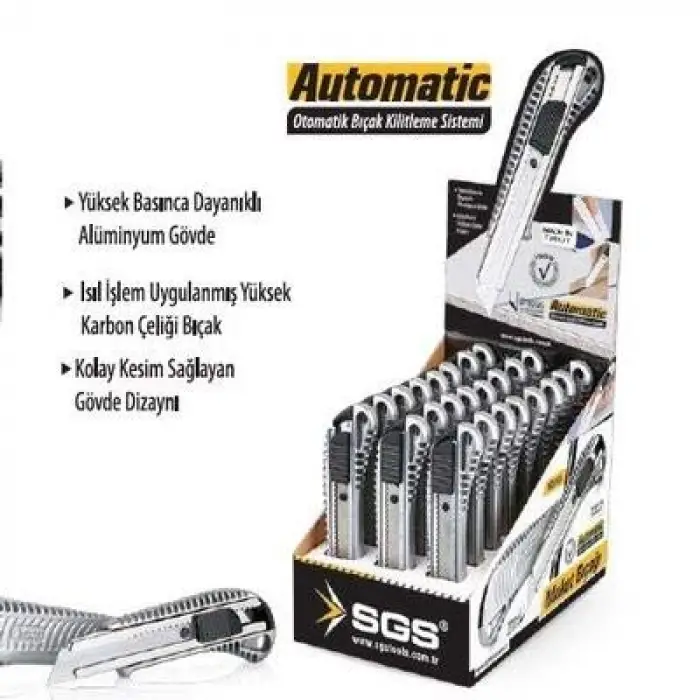 SGS160 Maket Biçaği Profesyonel (Alümi̇nyum)