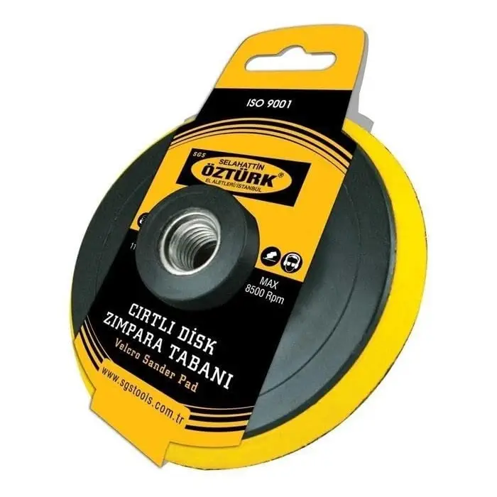 SGS290 Disk Zımpara Tabanı, Cırtlı, 150 mm, Konik