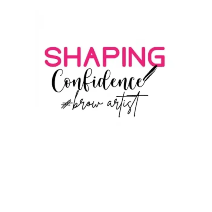 Shaping Confidence Brow Bar Eyebrow Tech Brow Artist Graph Grid Notebook/Journal (6” X 9”) Eyebrows Quote Brow Artists & Eyebrow Artists