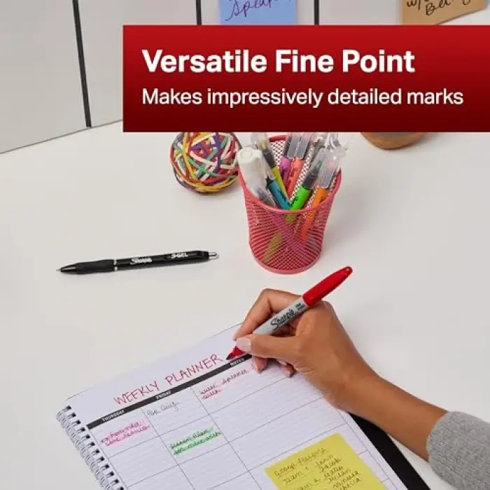 Sharpie Fine permanent markör, Yuvarlak uç - Yeşil