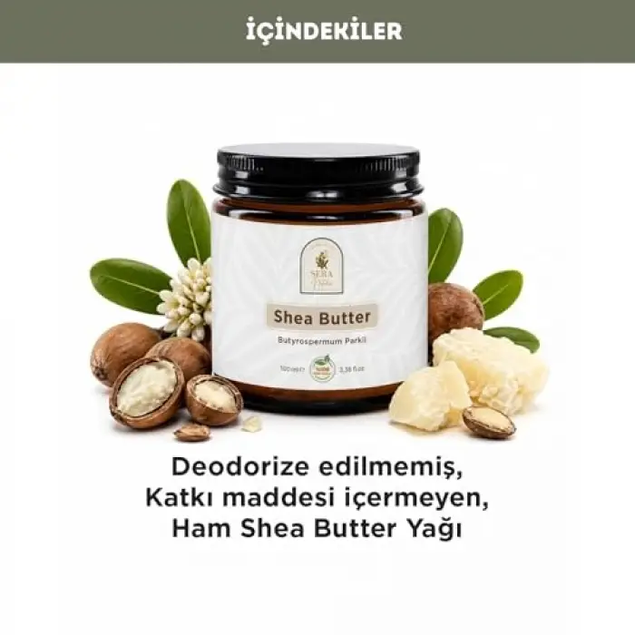 Shea Butter Yağı, 100 ml, %100 Saf