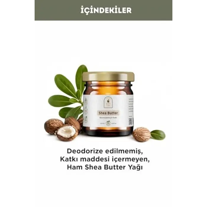 Shea Butter Yağı 210 ml.%100 Saf