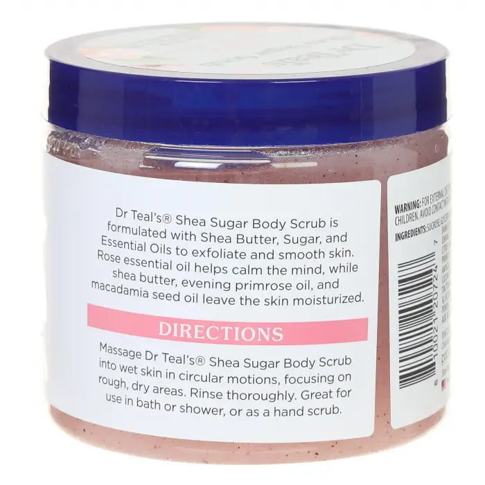 Shea Gül Kokulu Vücut Şeker Peelingi 538 g