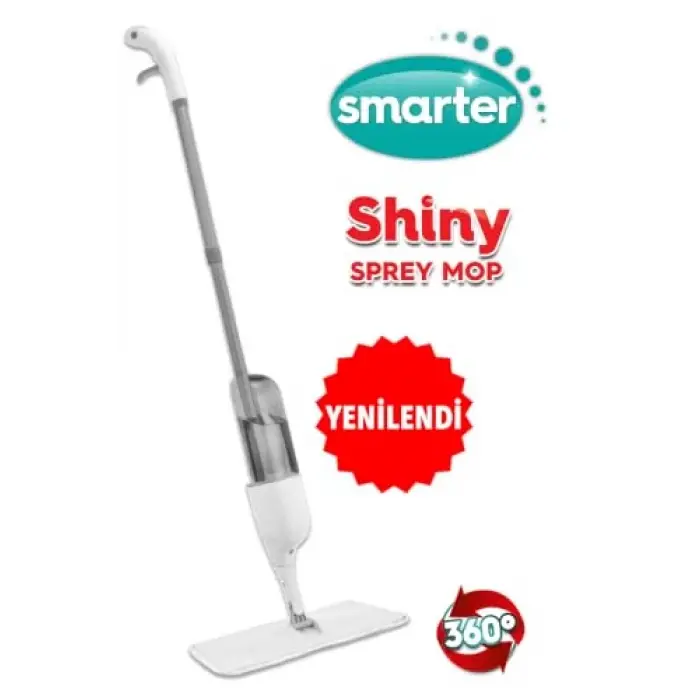 Shıny Sprey Mop Set (Beyaz)