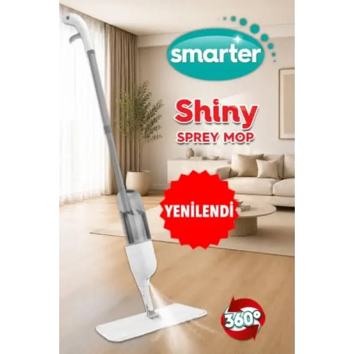 Shıny Sprey Mop Set (Beyaz)