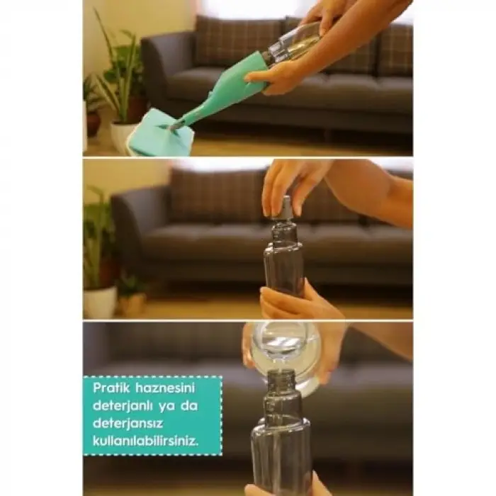 Shıny Sprey Mop Set (Beyaz)