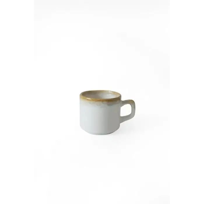 Shizen Krem Stackable Çay Takımı 12 Parça 6 Kişilik Q44