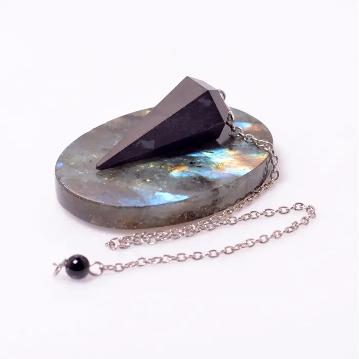 Shungite Taşı Sarkaç - Pandül