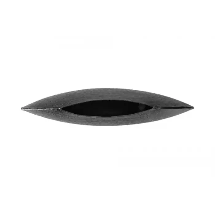 Sia Siyah Oval Vazo 25 cm