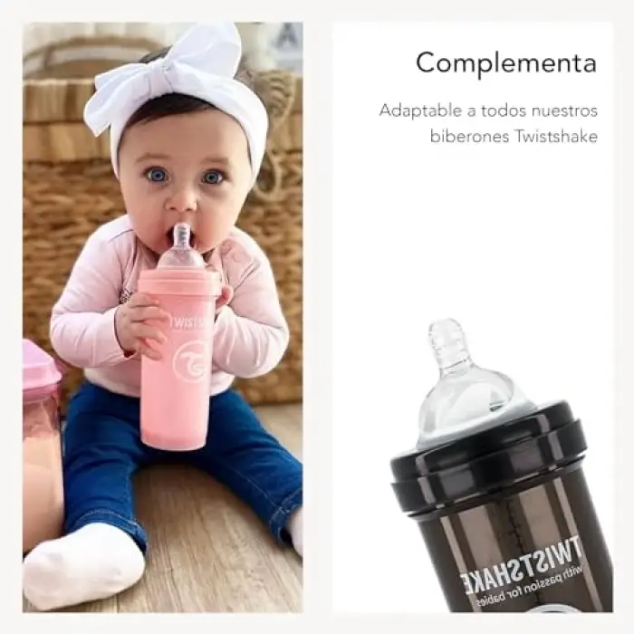 Silikon Anti-Kolik 2li Biberon Emziği Plus 6 Ay+