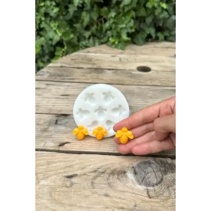 Silikon arı yedili mum kalıbı