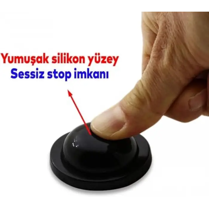 Silikon Kapı Stoperi ve Tamponu, Yapışkanlı Siyah Kapı Kolu Stopu