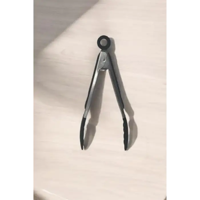 Silikon Servis Yemek Maşası, 23 Cm