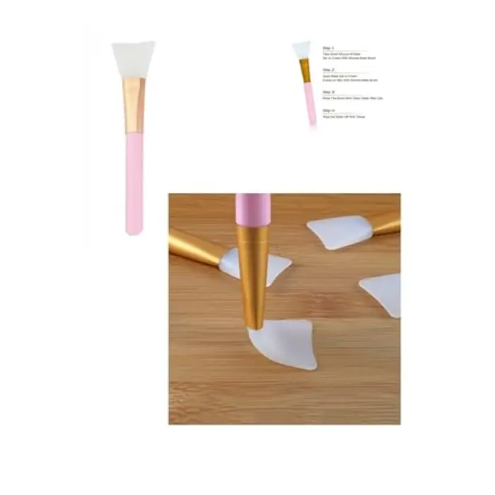 Silikon Spatula Bakım Maske Fırçası