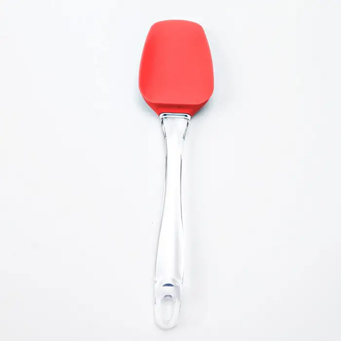 Silikon Spatula, Şeffaf Tutma Yeri, Siyah