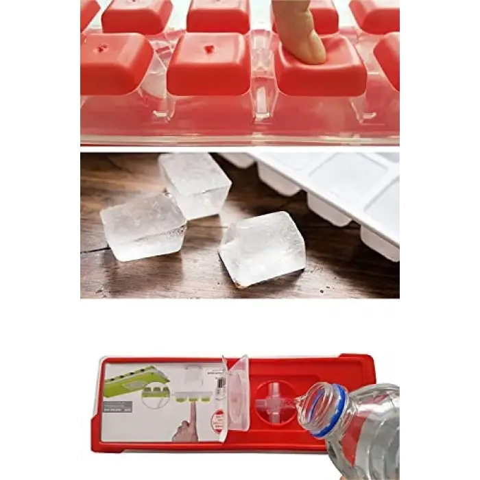 Silikon tabanlı buz kalıbı, 12li