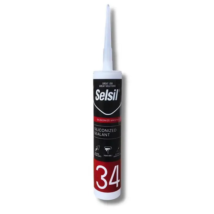 Silikonize Mastik, Beyaz, 450 g