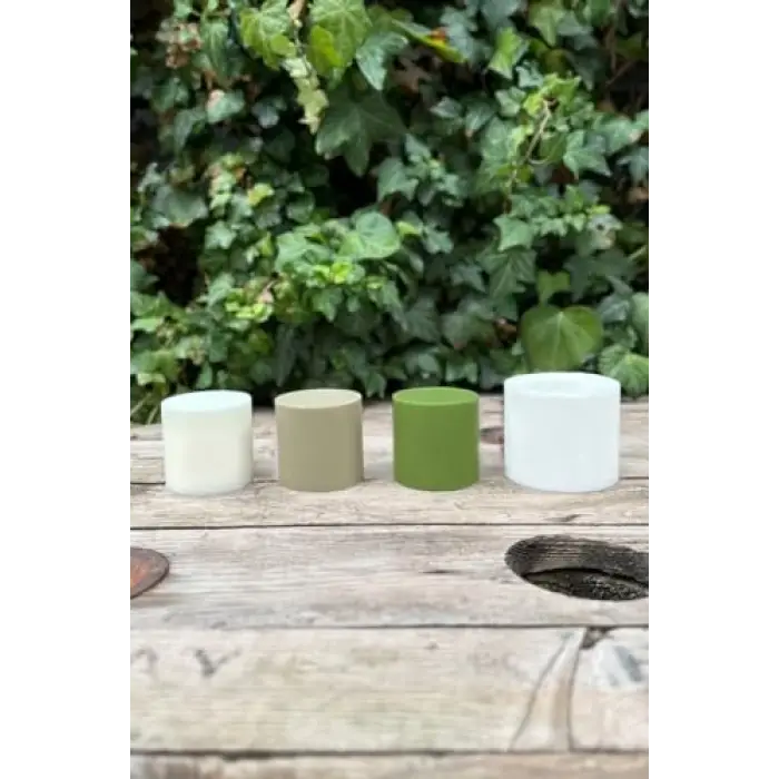 Silindir 3D Mum Kalıbı 6x6x6 (Silikon) 1 Adet