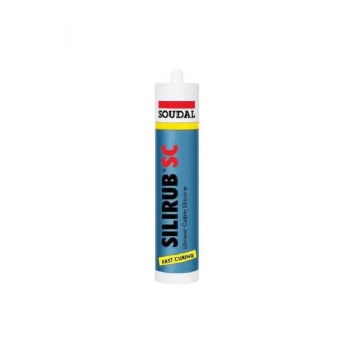 Silirub SC Duşakabin Silikon, 280 ml, Şeffaf