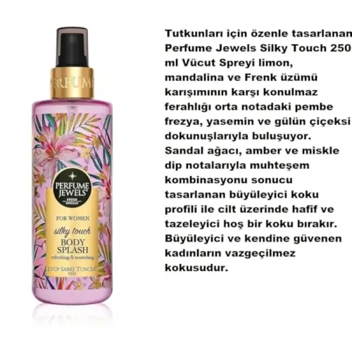Sılky Kadın Bakım Seti, Roll ON, Losyon, Body Splash