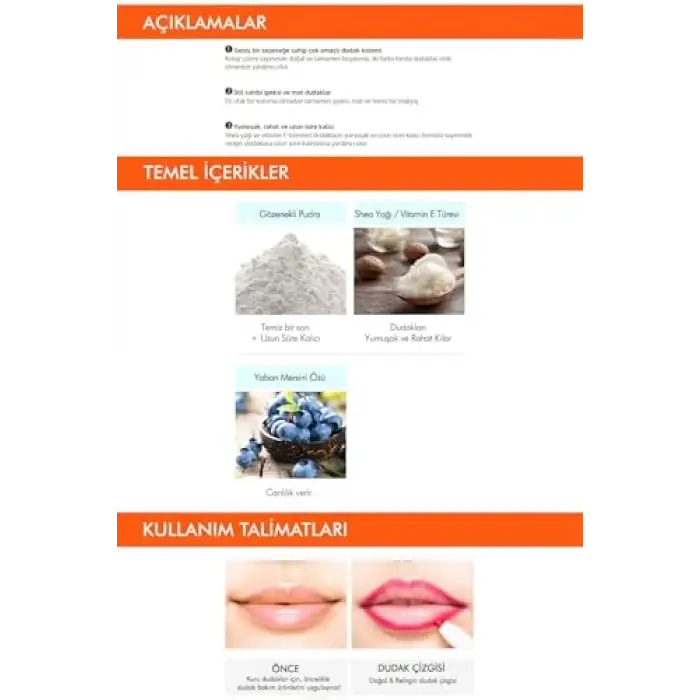Silky Lasting Lip Pencil RD04 Apple Burnt 10073 İpeksi Dudak Kalemi