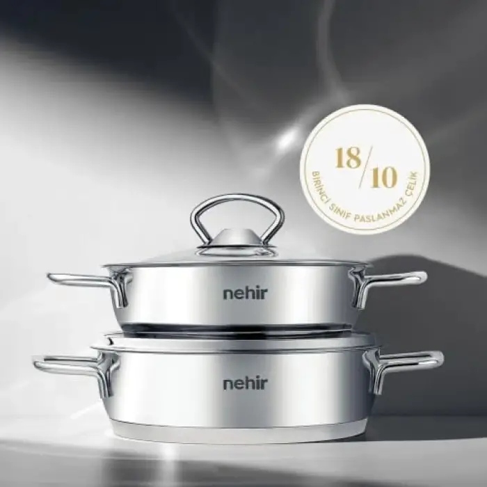 Silver 4 Parça Paslanmaz Çelik Sahan Seti (18-20 cm) 4.7 99 Değerlendirme 23 Soru & Cevap