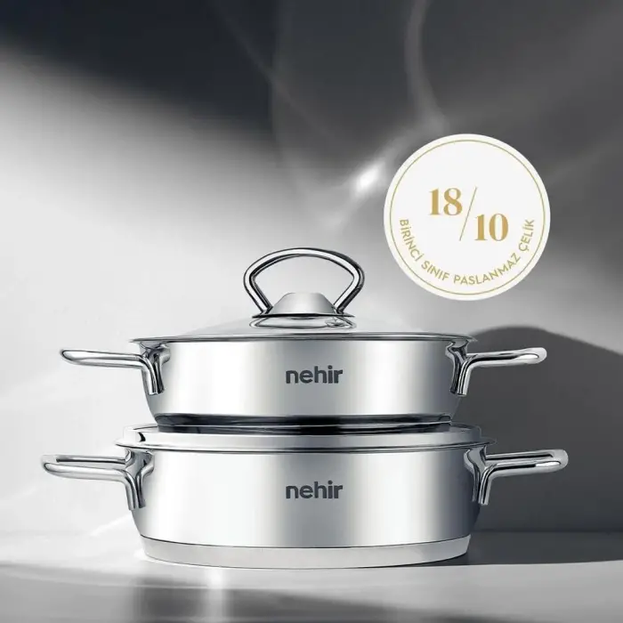 Silver 4 Parça Paslanmaz Çelik Sahan Seti (18-20 cm) 4.7 99 Değerlendirme 23 Soru & Cevap