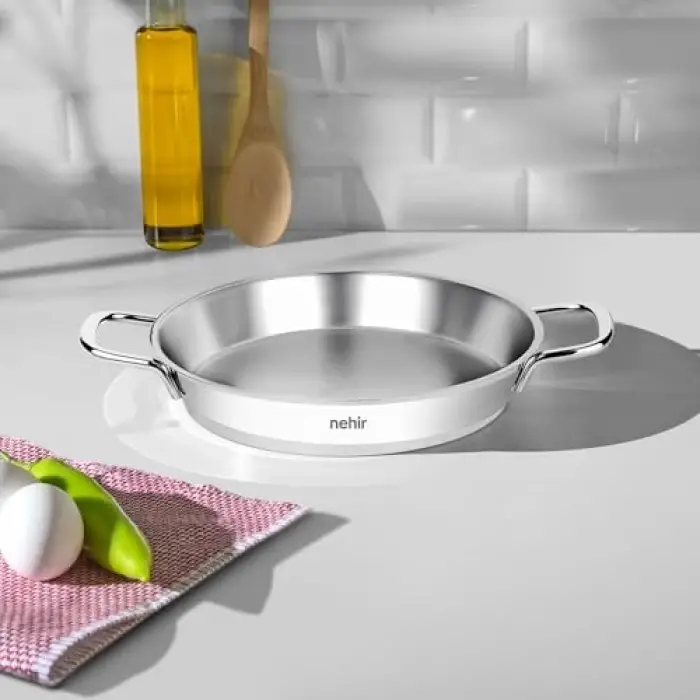 Silver Çelik İtalyan Omlet Sahan 18 cm Kapaksız