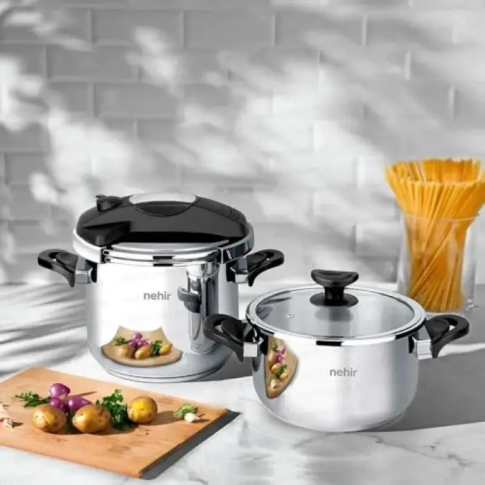 Silver Matik 7+4 L 4 Parça Düdüklü Tencere Seti