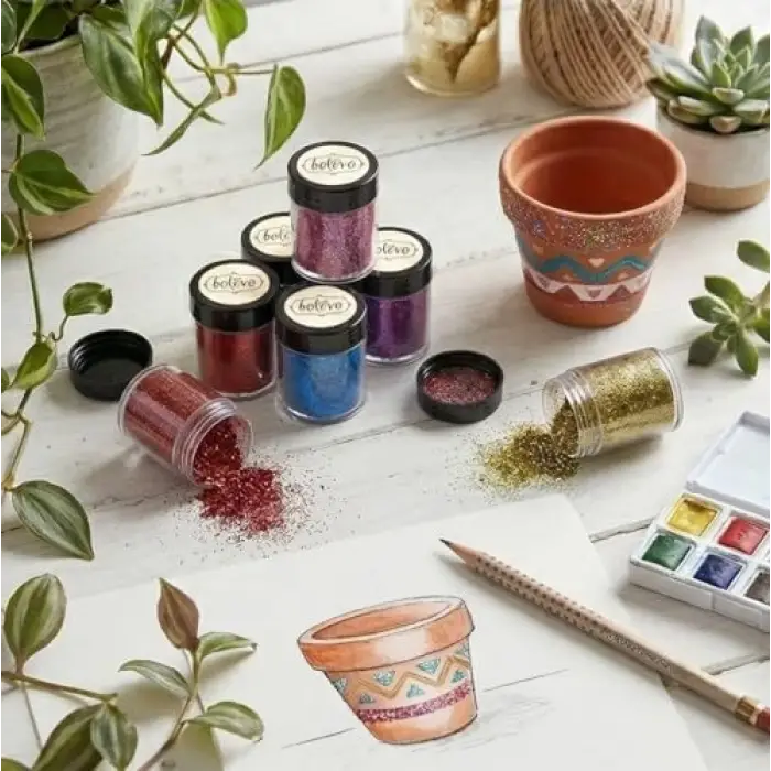 Sim, Glitter ve Toz Sim, Altın, 20 g