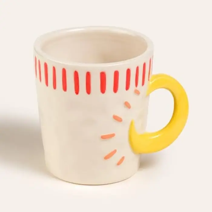 Sımıng Stoneware Kupa 285 Ml Kırmızı