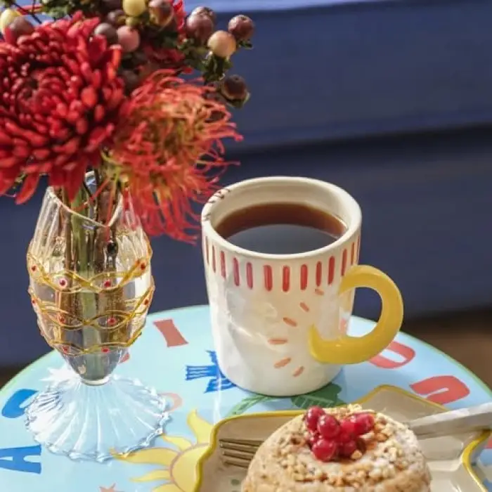 Sımıng Stoneware Kupa 285 Ml Kırmızı