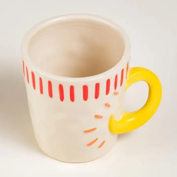 Sımıng Stoneware Kupa 285 Ml Kırmızı