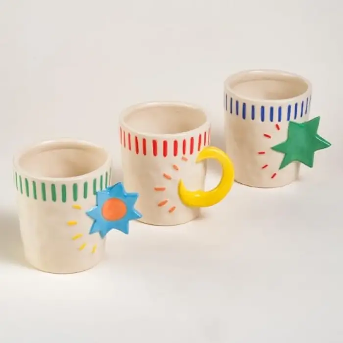 Sımıng Stoneware Kupa 285 Ml Kırmızı