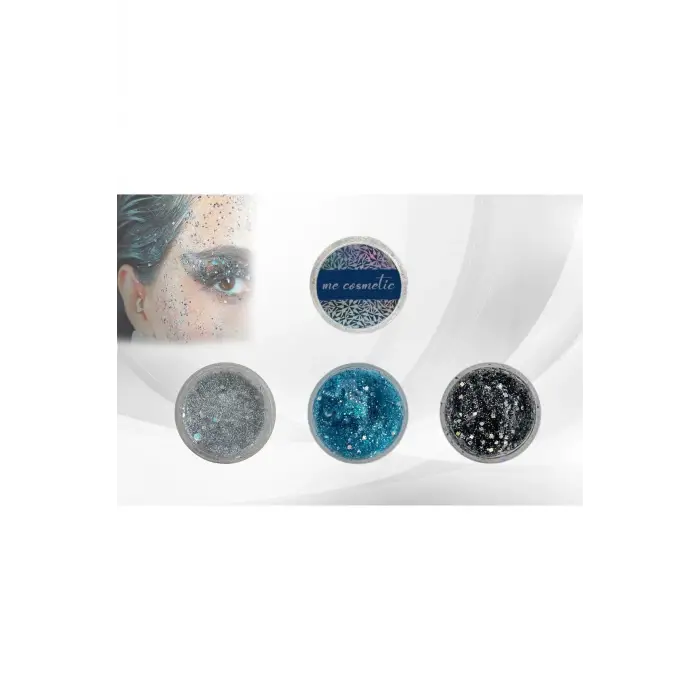 Simli Jel Far 3Lü Set, serashinegozfarı183